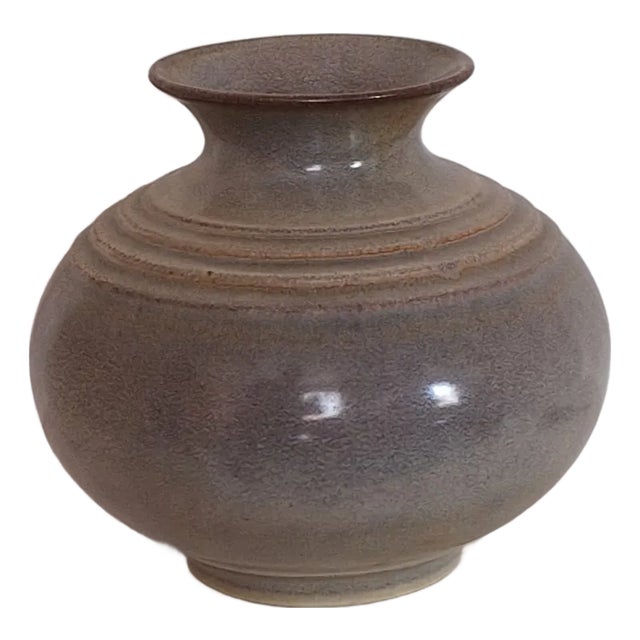 Vintage German Ceramic Vase from Steuler, 1970s For Sale