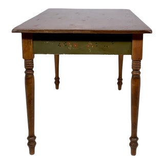 Mid 20th Century Vintage Pine Farm Breakfast Table For Sale