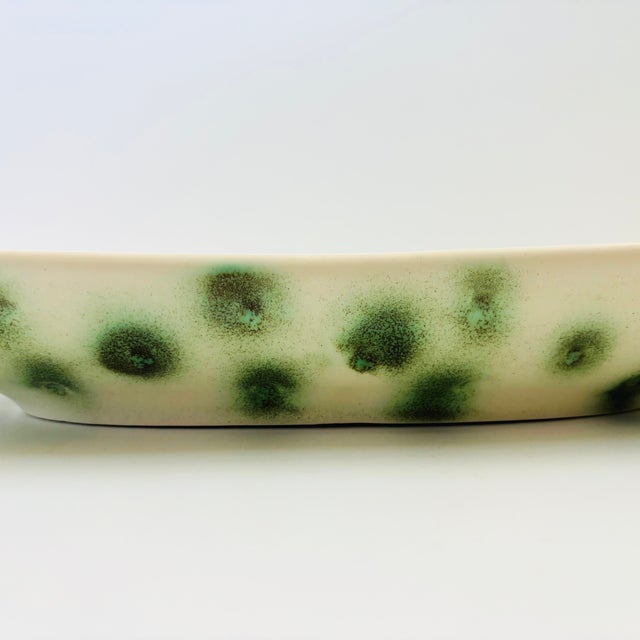 Mid 20th Century MCM Long Divided Serving Dish by Royal Haeger For Sale - Image 5 of 11