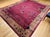Vintage Chinese Art Deco Hand-Knotted Rug, Floral Motif, Wool, 1900s, 9' x 12' For Sale - Image 14 of 18