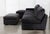 Modern Dark Velvet Upholstered Modular Sofa For Sale - Image 12 of 14