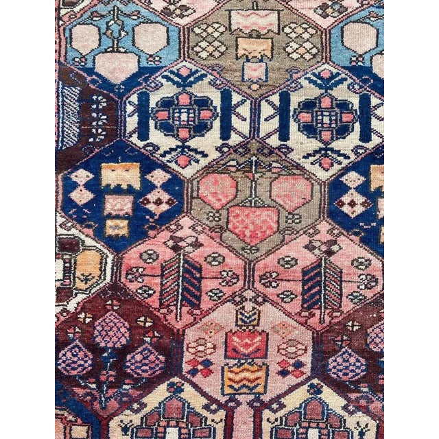 Rustic Vintage Rustic Hamadan Rug For Sale - Image 3 of 18