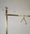 Metal Italian Hollywood Regency Solid Brass Coat Hangers, 1980s, Set of 4 For Sale - Image 7 of 9
