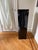 Mid-Century Modern Mid-Century Formica Black Swivel Top Pedestal For Sale - Image 3 of 6