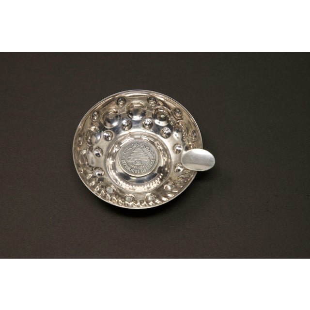 Mid 20th Century Sterling Silver Wine Taster For Sale In Nashville - Image 6 of 13