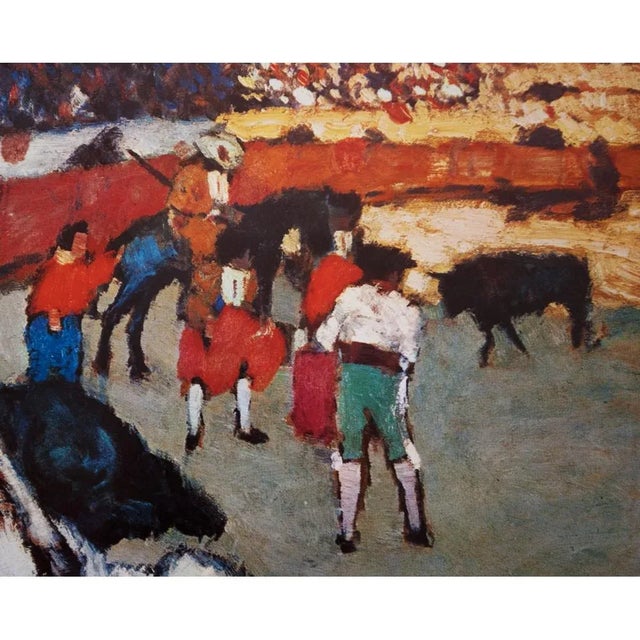 American Pre-1970s After Picasso "Corrida De Toros", Period Vintage Poster From Spain For Sale - Image 3 of 11