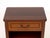Late 20th Century Art Deco Style Cherrywood Bedside Tables, Pair For Sale - Image 5 of 8