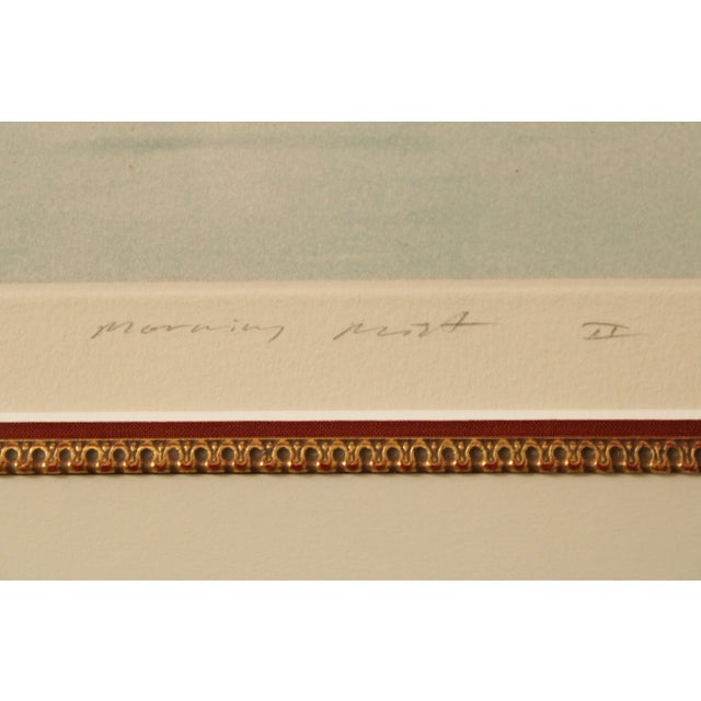 M. J. Wells, 'Morning Mist II' Artist Proof Aquatint For Sale - Image 9 of 13