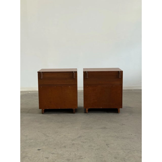 1960s Dual Storage Tambour Cabinets - Sold Separately For Sale - Image 10 of 11