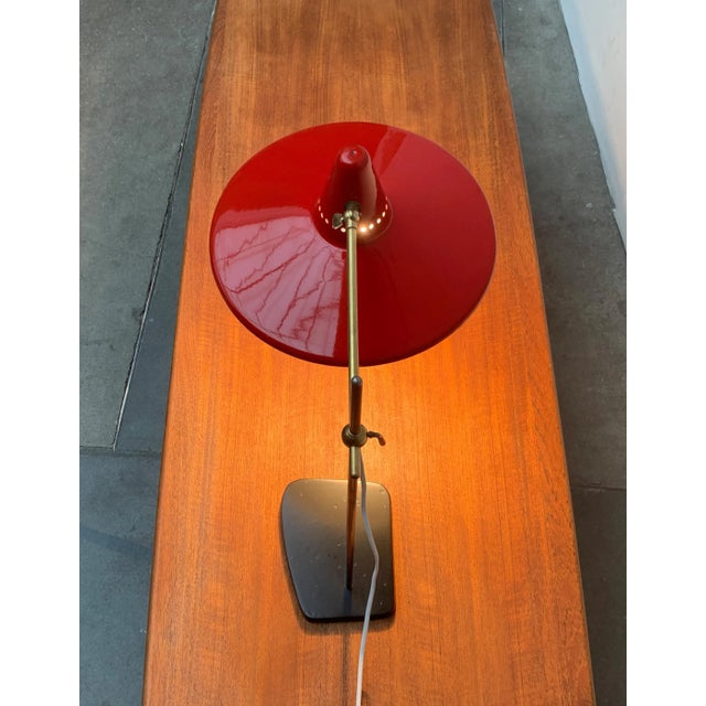 Black Mid-Century Table Lamp For Sale - Image 8 of 18