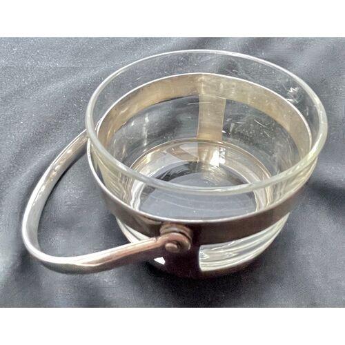 Early 20th Century Vintage Austrian Silver-Plated Butter Dish For Sale - Image 5 of 7