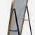 2020s Pottery Barn Stowe Brass/Gold Standing Mirror For Sale - Image 5 of 5
