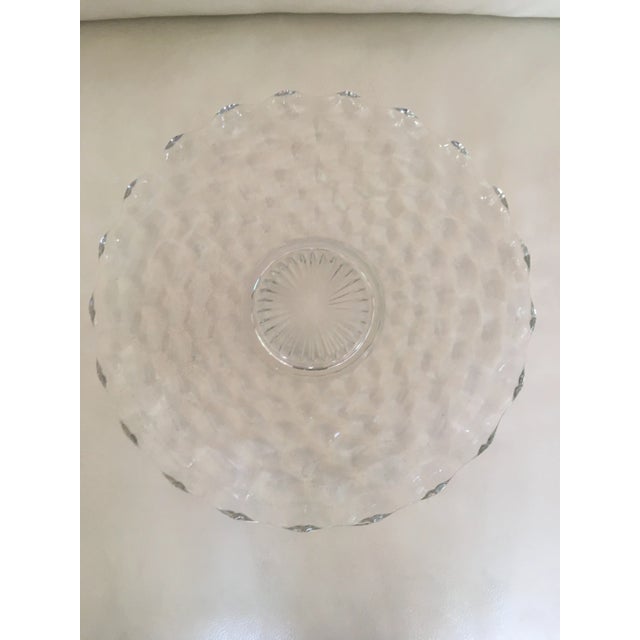 1960s Fostoria Pedestal Serving Platter For Sale In Providence - Image 6 of 6