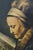 1980s 1976 Old Woman Reading a Lectionary Portrait Print on Board After Gerrit Dou 13", Framed For Sale - Image 5 of 9