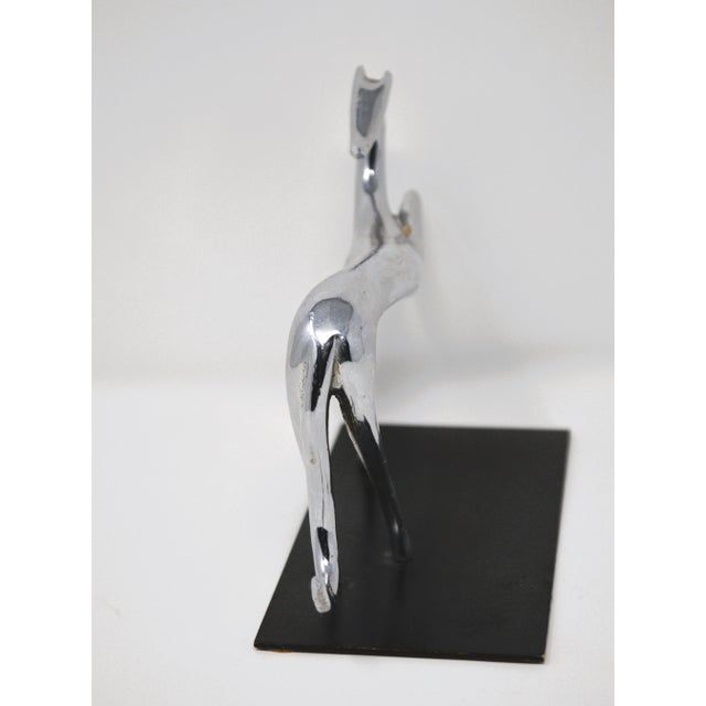 1930s Laszlo Hoenig Attribute Greyhound Sculpture For Sale - Image 5 of 10