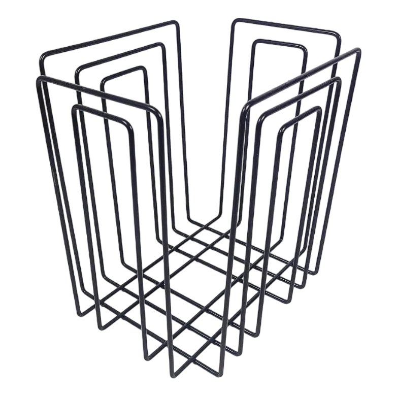 Magazine Rack by Willy Glaeser for Thomas Merlo, 1980s | Chairish