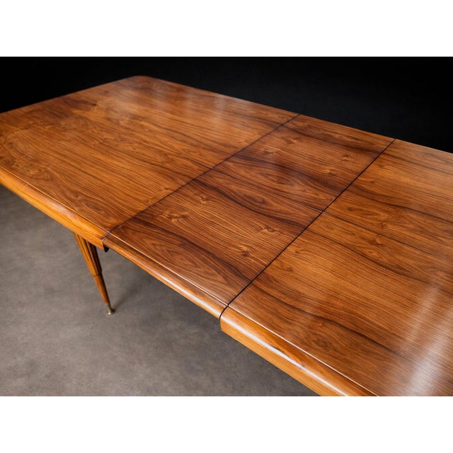 Extendable Brazilian Modern Dining Table in Caviúna Wood by Giuseppe Scapinelli, 1950s - Lot 628 For Sale - Image 9 of 15