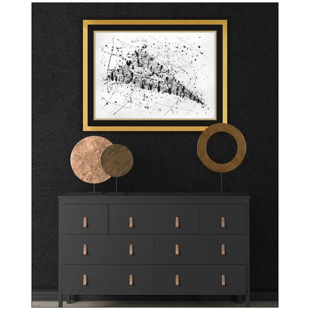 Message us to inquire about custom framing options! (Included for free with every purchase) The artwork here, "Untitled...
