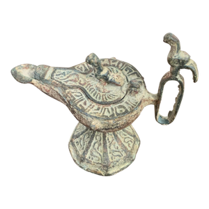 Antique Bronze Incense Burner / Lantern – Early 20th Century, Middle Eastern