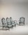 1950s Black Iron Set of 4 Outdoor Chairs For Sale - Image 15 of 17