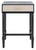 Estella 1 Drawer Accent Table in Black For Sale - Image 11 of 11