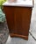 Vintage Cherry Bachelors Chest Chippendale Style 4 Drawer Dresser Pull Out For Sale - Image 14 of 17