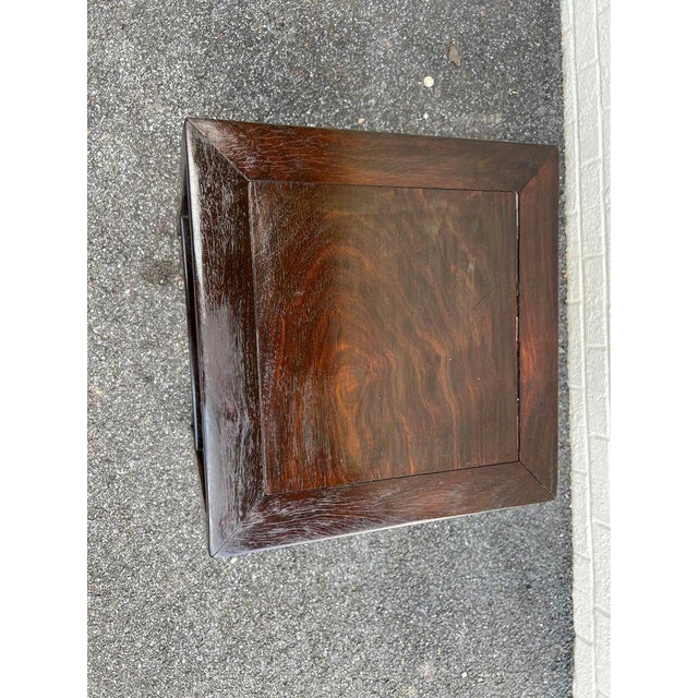 19th Century Antique Rosewood Plant Stand Side Table For Sale - Image 10 of 10