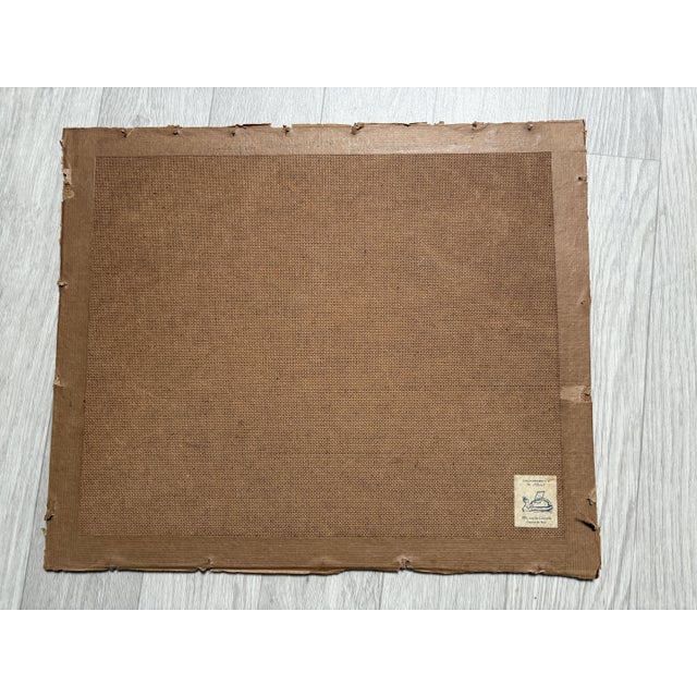 Bernard HARRISON (1871-?) Seaside with Boat - Painting Antique Original Oil