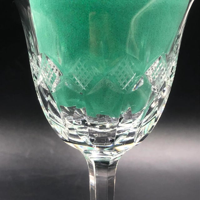 Mid-Century Lady Patricia Port Glasses in Hand-Blown Crystal from Waterford, Set of 7 For Sale - Image 8 of 12
