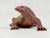Wood Large Carved Komodo Dragon Walrus Sculpture, 1970s For Sale - Image 7 of 10
