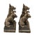 Jennings Bros. Antique Jennings Brothers Scottish Terrier Cast Bronze Bookends – Rare Begging Pair For Sale - Image 4 of 8