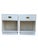 Pair of Vintage Campaign Style Bedside Tables For Sale - Image 11 of 11