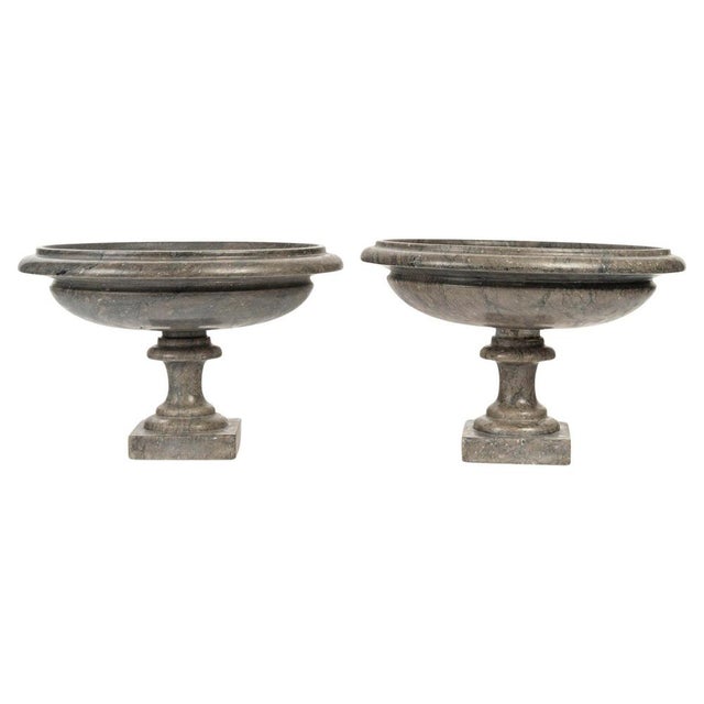 Stone 20th Century Napoleon III Marble Bowls, Set of 2 For Sale - Image 7 of 7