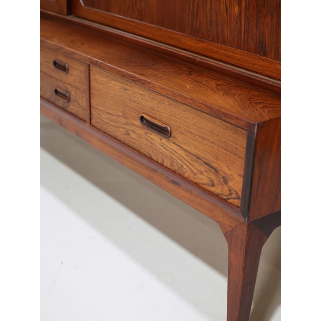 Model 54 Highboard in Kingwood by Kai Kristiansen for Schou Andersen, 1960s For Sale - Image 17 of 18