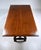 20th Century Spanish Fold Out Dining and Console Table With Iron Stretcher and Two Drawers For Sale - Image 16 of 17