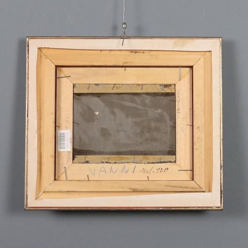 Lorenzo Gignous, Peasant at Work, 20th Century, Oil on Board, Framed For Sale - Image 8 of 10