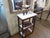French Antique Small Etagere End Table For Sale - Image 3 of 3