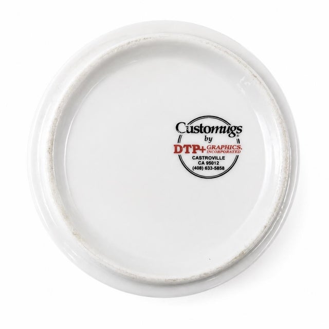 Late 20th Century Vintage Sausalito Yacht Club California Nautical Porcelain Ashtray Dish For Sale - Image 5 of 12