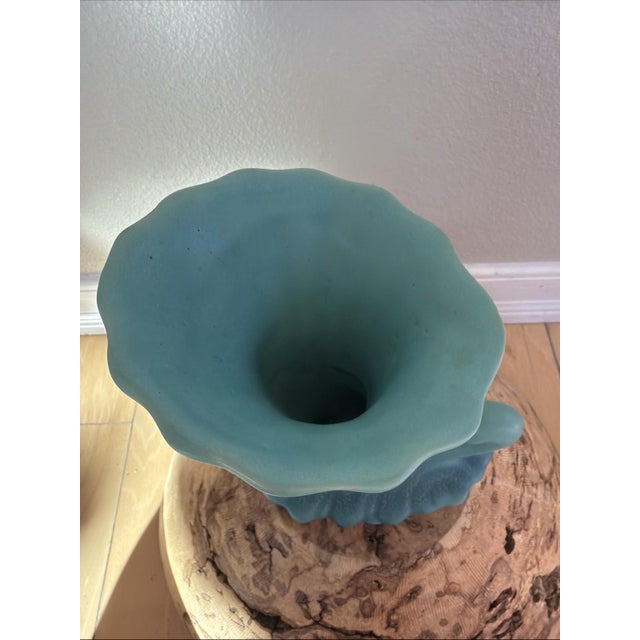 Offered here is an authentic antique Van Briggle Art Pottery vase, produced in Colorado Springs during the early Arts &...