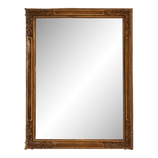 19th Century France Gold Wood Mirror For Sale