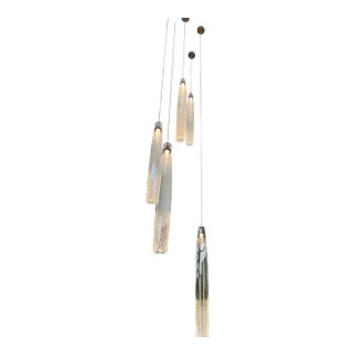 Visual Comfort Coda Pendants - Set of 5 For Sale