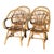 Rattan Armchairs, France, 1960s, Set of 4 For Sale - Image 13 of 14
