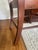 Vintage 1970s Pennsylvania House Solid Cherry Queen Anne Armchair With Custom Floral Needlepoint Seat For Sale - Image 9 of 9