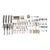 Vintage Krupp Berndorf Classic Baguette Silver Plate Flatware - 44 pcs For Sale