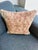 Vintage Turkish Isparta Rug Pillow Cover 16x16 – Rust Orange Wool Cushion Boho For Sale - Image 10 of 11