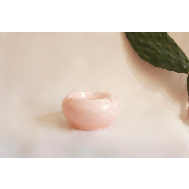 Italian Pink Swirl Murano Glass Caramella Ashtray / Vide Poche, 1970s For Sale - Image 10 of 10