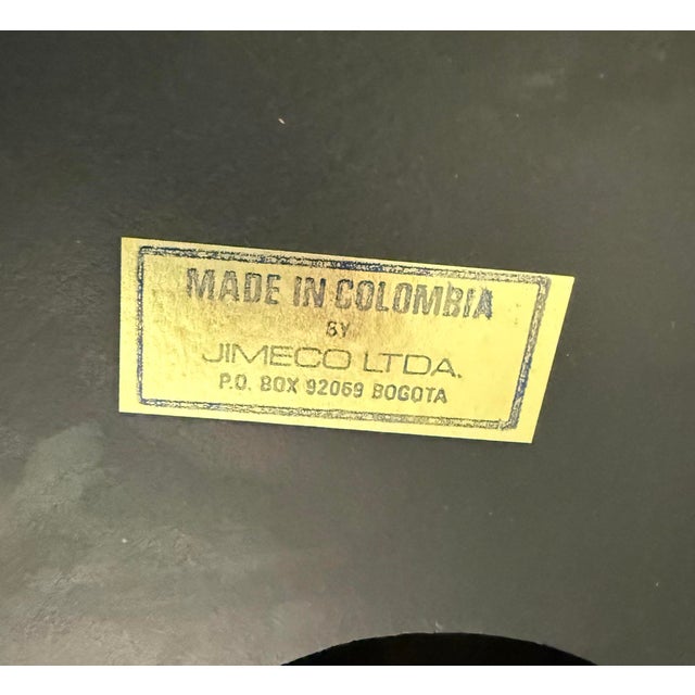 Vintage Jimeco Geometric Postmodern Side Table For Sale In West Palm - Image 6 of 8