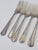 Silver Early 20th Century International Silver Co "Lady Betty" Silverplate Forks - Set of 5 For Sale - Image 8 of 9