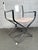Plastic Mid 20th Century Vintage Lucite & Chrome Director’s Chairs - Set of 4 For Sale - Image 7 of 12