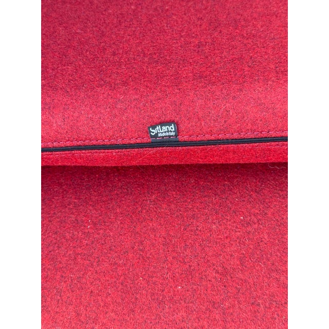 Textile Post Modern Italian Sitland Dorigo Design Group Sofa / Loveseat For Sale - Image 7 of 8